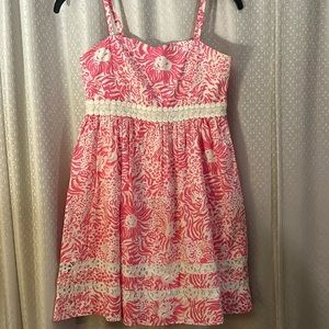 Lilly Pulitzer size 14 sundress w/adjustable straps